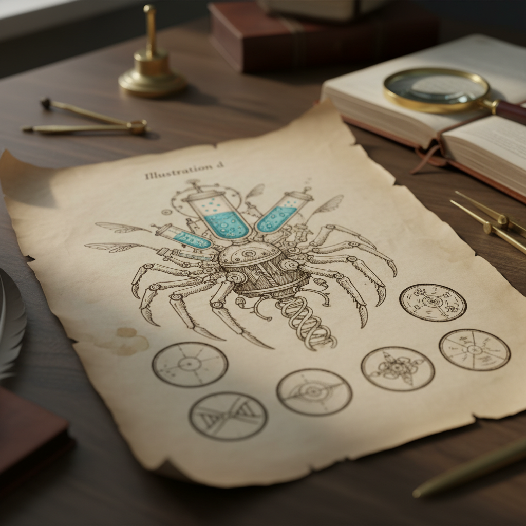 Illustration d'un espace muséal avec des artefacts anciens liés à la culture physique et à l'hygiène de vie à travers les civilisations, baigné d'une lumière dorée